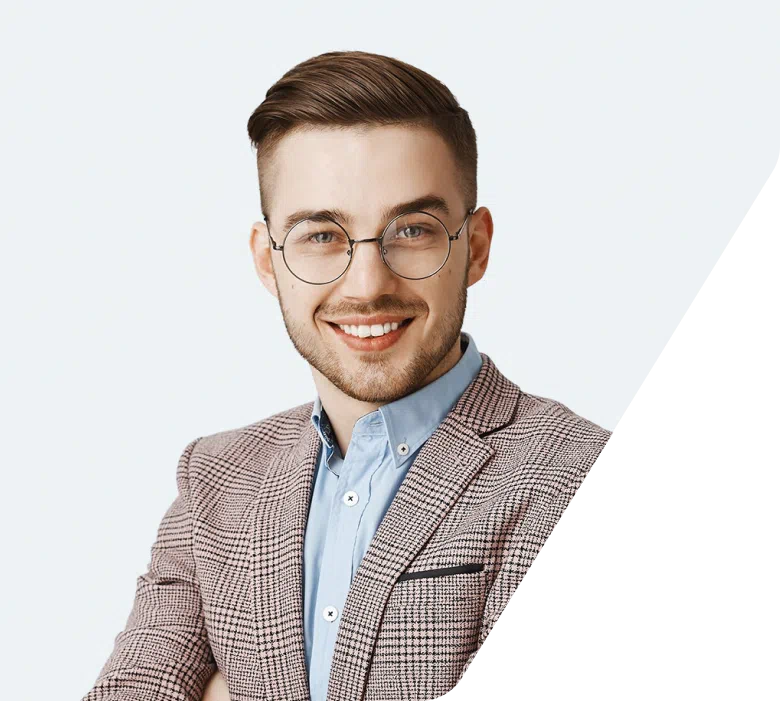 Professional Man Representing Limited Company